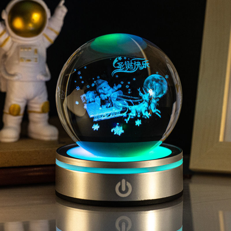 3D light - 3d desk lamp ball home decoration