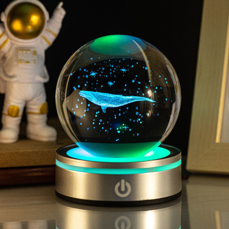 3D light - 3d desk lamp ball home decoration