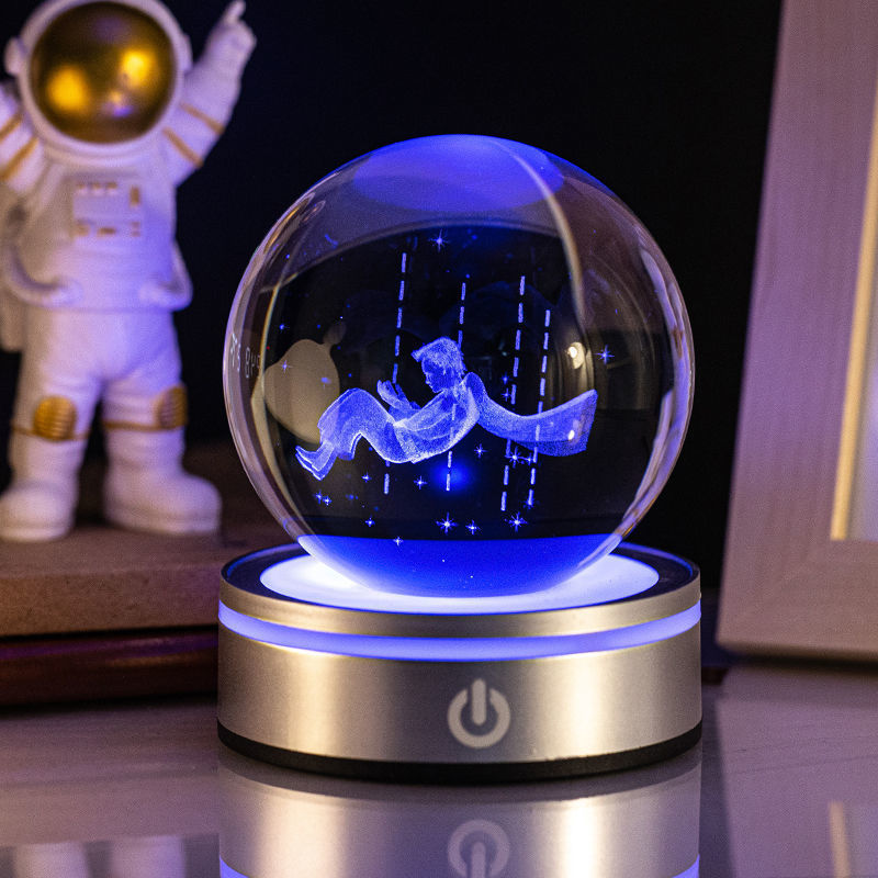 3D light - 3d desk lamp ball home decoration