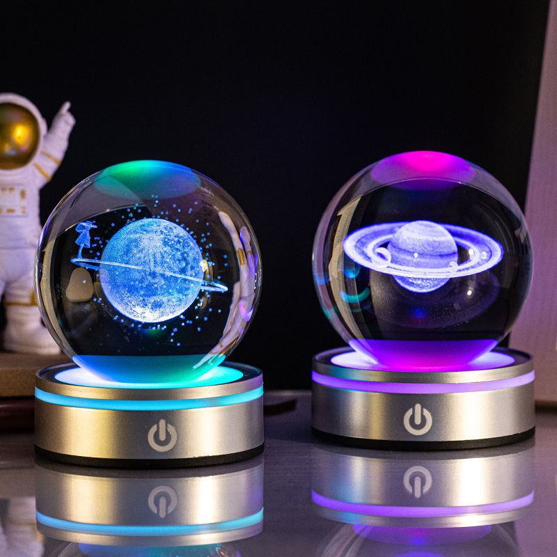 3D light - 3d desk lamp ball home decoration