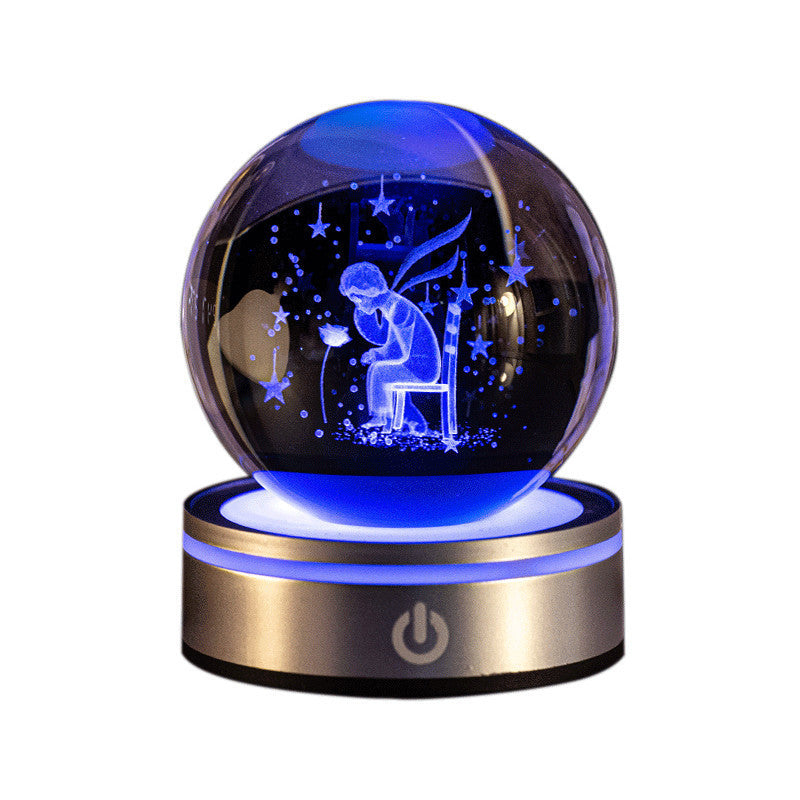 3D light - 3d desk lamp ball home decoration