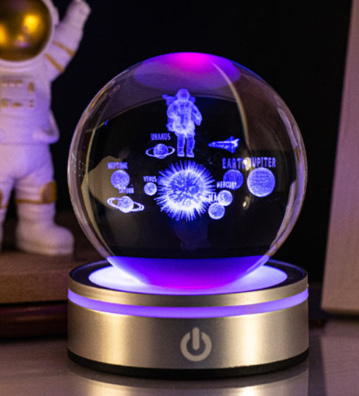 3D light - 3d desk lamp ball home decoration